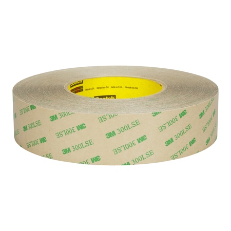 3M Adhesive Transfer Tape 9672Le, Clear, 1 In X 60 Yd, 5 Mil 7010333944